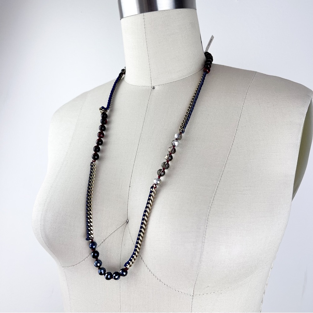 Chloe + Isabel • Chain And Bead Mixed Media Necklace